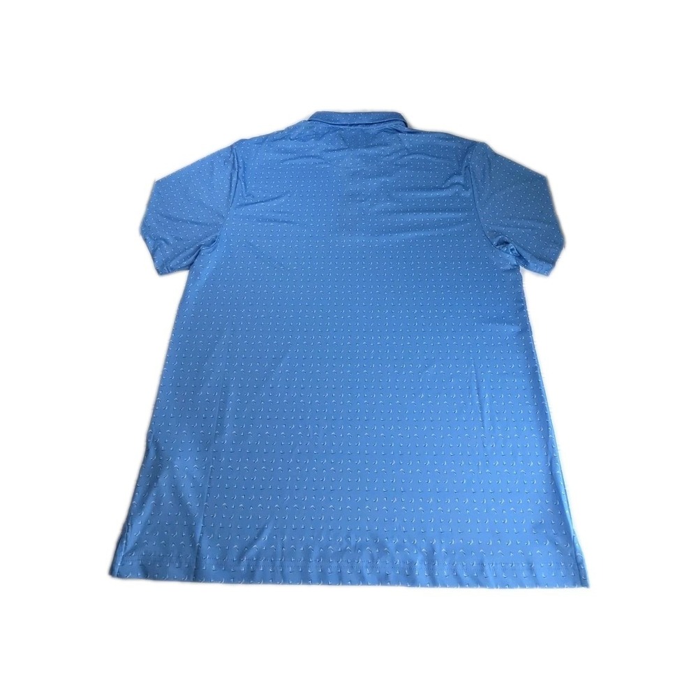 NWT Callaway Opti-Dri AOP Polo Golf Shirt Blue Men's Sz XL STRETCH NWT - Picture 5 of 8